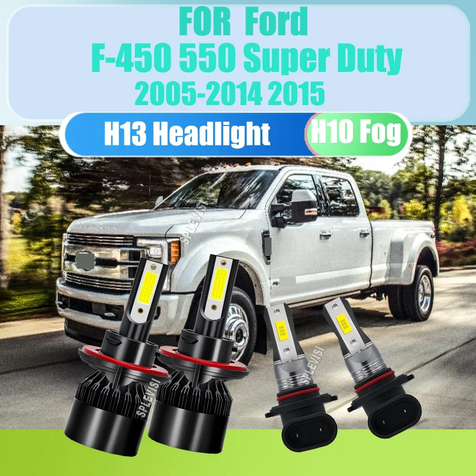 LED Headlight Fog Lamp -Clear ChoiceNighttime Clarity For F-450 550 Super Duty 2005 2006 2007 2008 2009 2010 2011 2012 2013-2015
LED Headlight Fog Lamp -Clear ChoiceNighttime Clarity For F-450 550 Super Duty 2005 2006 2007 2008 2009 2010 2011 2012 2013-2015