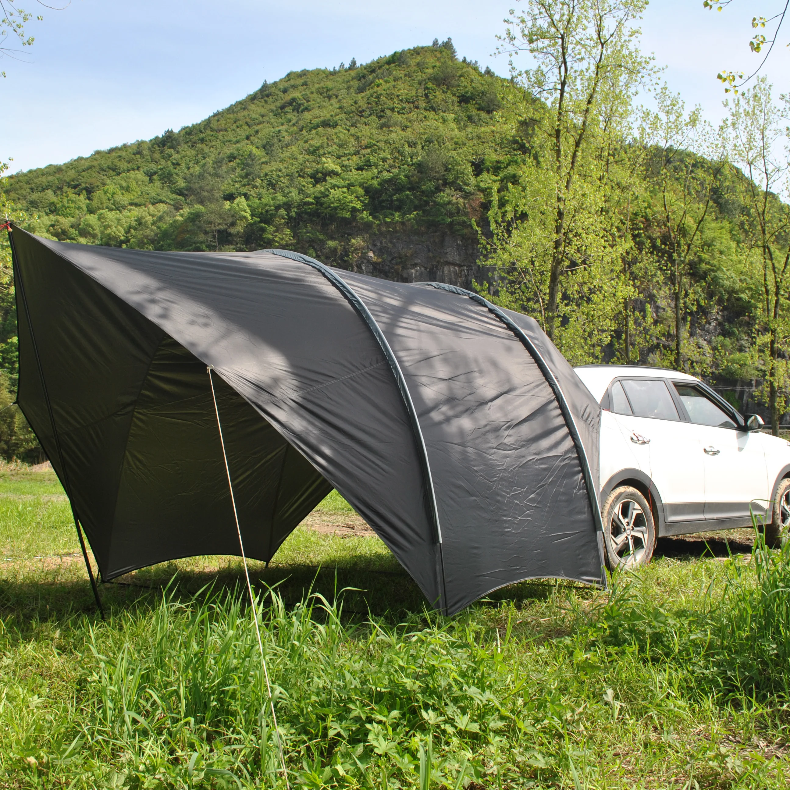 Waterproof Car Awning Sun Shelter,8 Person SUV Canopy,Trunk Tent, Trunk Canopy,Multi-use Car Rear Canopy,Car Tailgate Canopy
Waterproof Car Awning Sun Shelter,8 Person SUV Canopy,Trunk Tent, Trunk Canopy,Multi-use Car Rear Canopy,Car Tailgate Canopy