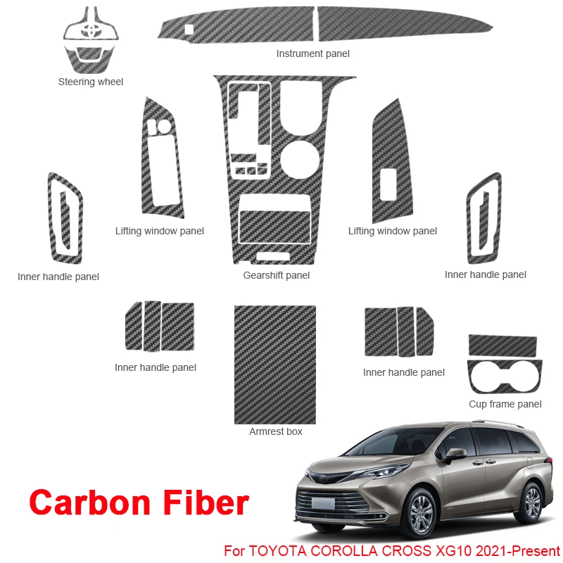 For Toyota Sienna XL40 2021-2025 Car Interior Sticker Lifting Window Panel Decal Gear Box Dashboard Protective Film Accessory
For Toyota Sienna XL40 2021-2025 Car Interior Sticker Lifting Window Panel Decal Gear Box Dashboard Protective Film Accessory