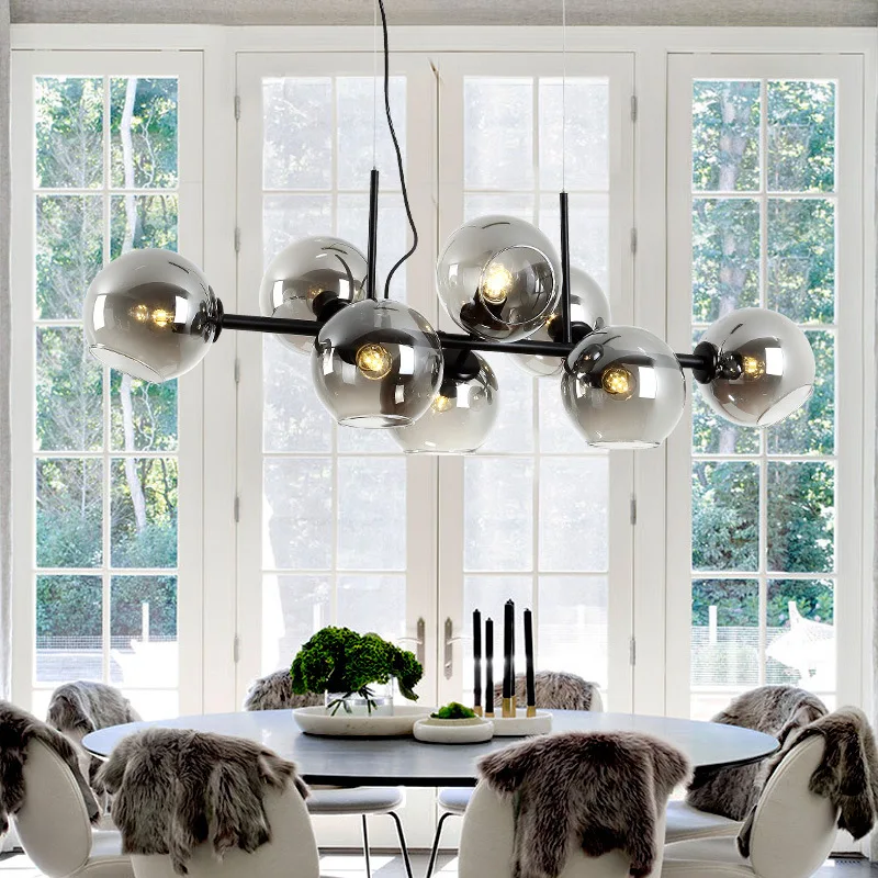 Modern Glasses Pendant Lights for Dining Room Furniture Loft Black Gold Hanging Light Bedroom Living Room Decoration
Modern Glasses Pendant Lights for Dining Room Furniture Loft Black Gold Hanging Light Bedroom Living Room Decoration