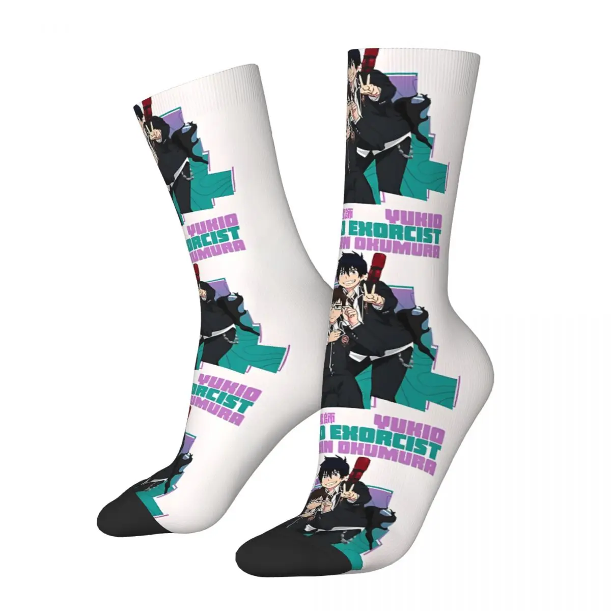 Забавные сумасшедшие Компрессионные носки для мужчин Rin X Yukio Okumura в стиле хип-хоп Harajuku аниме "синий экзорцист" Счастливые Бесшовные Короткие Носки с рисунком
Забавные сумасшедшие Компрессионные носки для мужчин Rin X Yukio Okumura в стиле хип-хоп Harajuku аниме "синий экзорцист" Счастливые Бесшовные Короткие Носки с рисунком