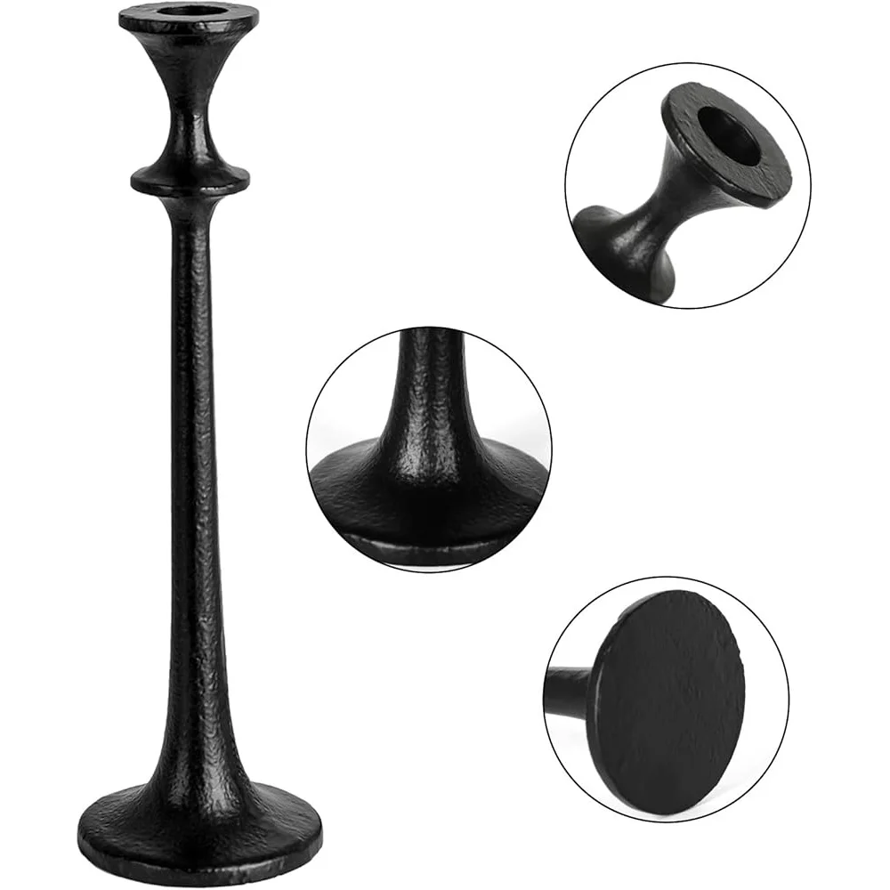 Набор из 3-х черных железных конических подсвечников, декоративные металлические подсвечники, домашний декор для свадебной вечеринки
Набор из 3-х черных железных конических подсвечников, декоративные металлические подсвечники, домашний декор для свадебной вечеринки