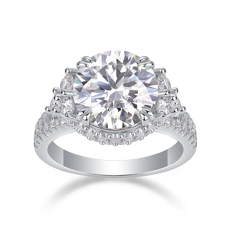 ZFSILVER Fashion Classic Fine 925 Silver Moissanite Design 5ct Luxry Round Ring For Charms Women Accessories Jewelry Gift R15169
ZFSILVER Fashion Classic Fine 925 Silver Moissanite Design 5ct Luxry Round Ring For Charms Women Accessories Jewelry Gift R15169