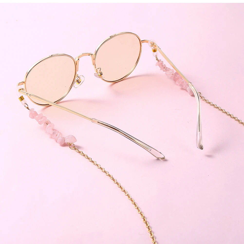 1pc Premium Metal Glasses Chain Pink Crystal Alloy Eyeglasses Cord Strong Spectacles Chain For Reading Eyewear Sunglasses Neck
1pc Premium Metal Glasses Chain Pink Crystal Alloy Eyeglasses Cord Strong Spectacles Chain For Reading Eyewear Sunglasses Neck