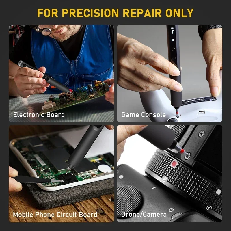 Nick Glede 5-Speed Torque Precision Electric Screwdriver Set 3.7V Cordless Rechargeable Screwdriver for DIY
Nick Glede 5-Speed Torque Precision Electric Screwdriver Set 3.7V Cordless Rechargeable Screwdriver for DIY
