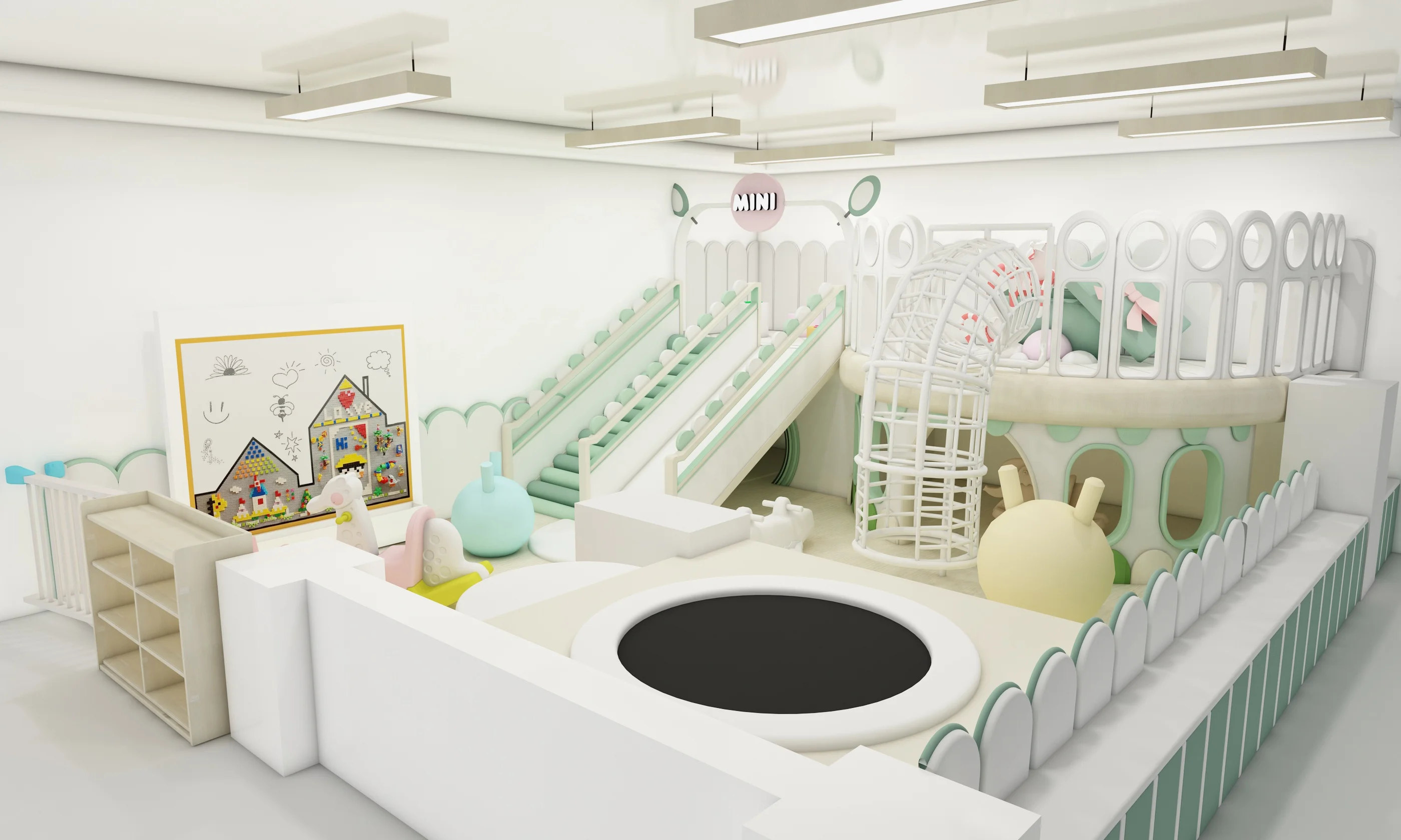 Large Capacity Premium Entertainment Equipment Indoor Playground Game Playground
Large Capacity Premium Entertainment Equipment Indoor Playground Game Playground