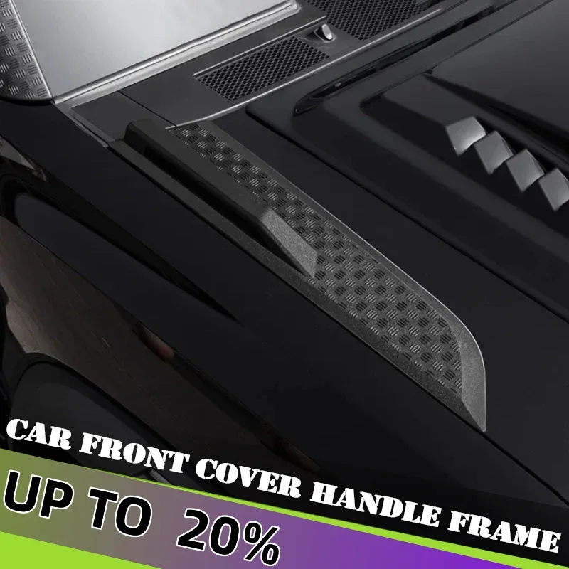 Car Front Cover Handle Frame Fit for Jetour Traveller T2 2023 2024 2025 Modification Hood Handle Protective Cover Accessories
Car Front Cover Handle Frame Fit for Jetour Traveller T2 2023 2024 2025 Modification Hood Handle Protective Cover Accessories