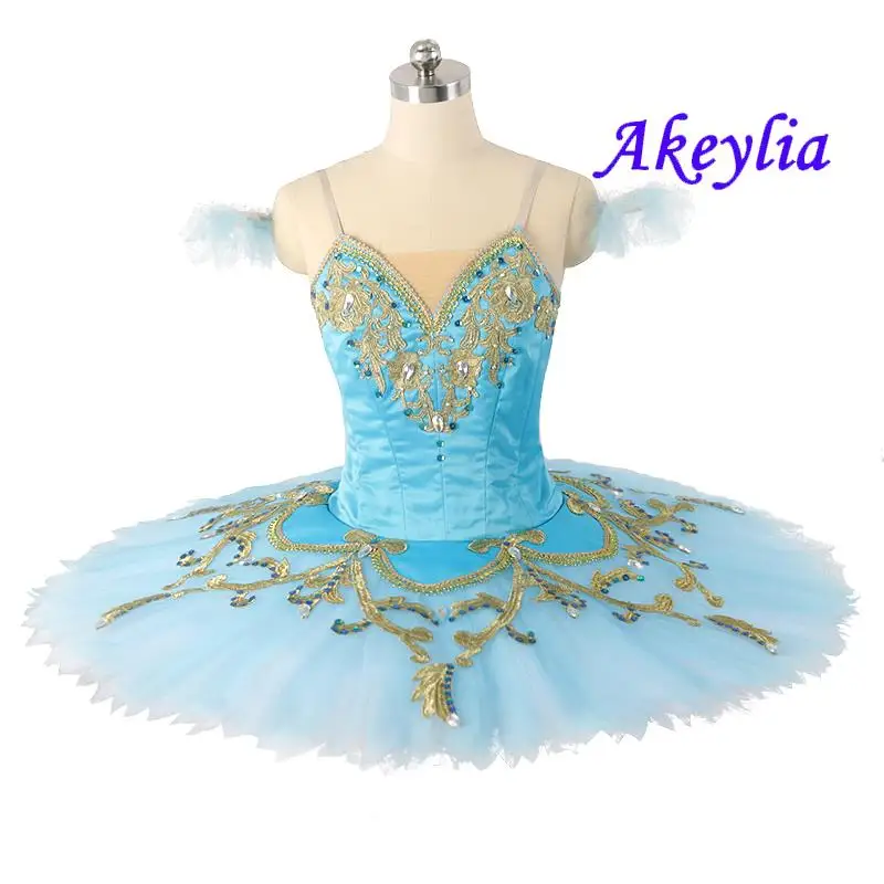 Bird blue ballet tutu stain competition professional costumes classical Not elastic pancake tutu performance 11 layers JN0440
Bird blue ballet tutu stain competition professional costumes classical Not elastic pancake tutu performance 11 layers JN0440