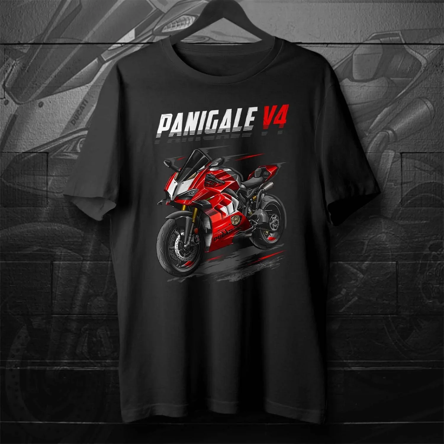 Classic Italian Panigale V4 2018-2024 Models Motorcycle T-Shirt 100% Cotton O-Neck Short Sleeve Summer Casual Mens T-shirt
Classic Italian Panigale V4 2018-2024 Models Motorcycle T-Shirt 100% Cotton O-Neck Short Sleeve Summer Casual Mens T-shirt