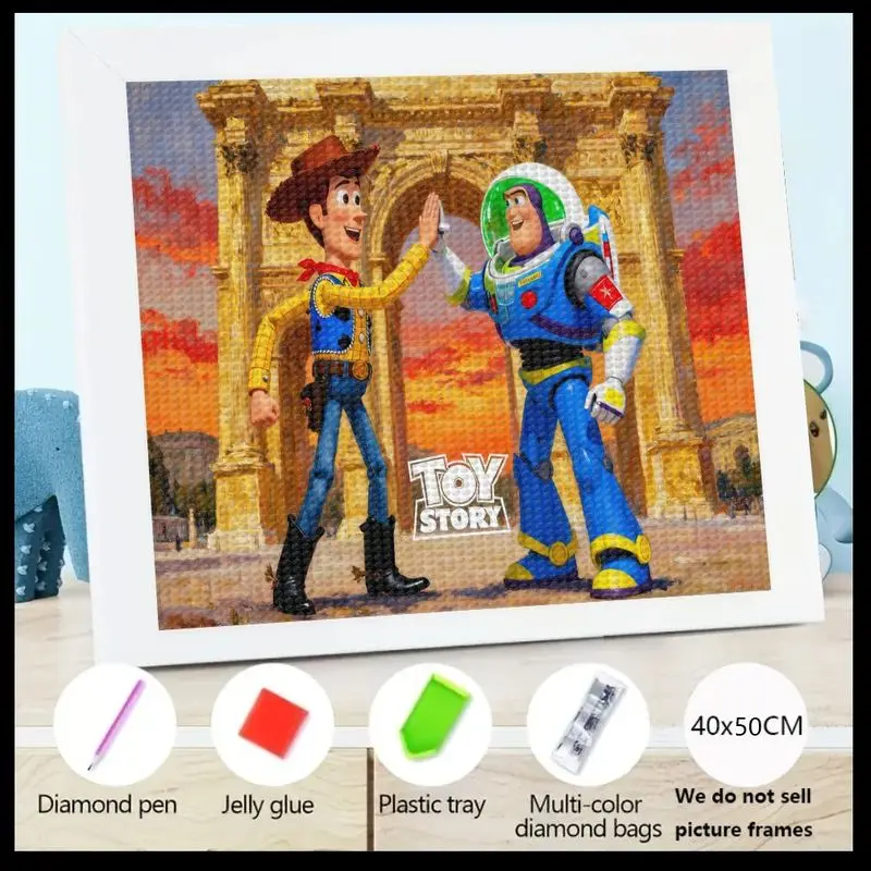 Набор для рисования 5D алмазов «сделай сам», «История игрушек с героями мультфильмов», Вуди и Базз Лайтер, дружба, высокая пять сцен, полная дрель, хрустальные стразы
Набор для рисования 5D алмазов «сделай сам», «История игрушек с героями мультфильмов», Вуди и Базз Лайтер, дружба, высокая пять сцен, полная дрель, хрустальные стразы