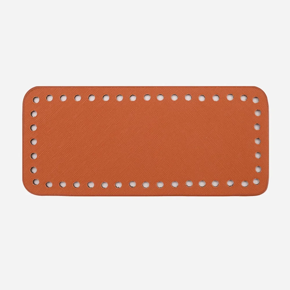 PU Leather Crochet Bag Bottom with Holes Wear-Resistant Knitted Bag Base Making Bags Purse Rectangle Long Bag Bottom for Women
PU Leather Crochet Bag Bottom with Holes Wear-Resistant Knitted Bag Base Making Bags Purse Rectangle Long Bag Bottom for Women