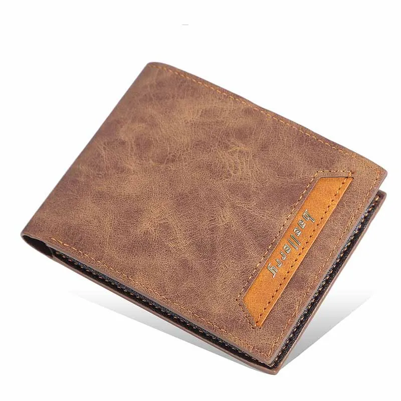 Men Short Wallet Billfold Slim Classic Coin Pocket Photo Holder Small Male Wallet High Quality Card Holder Frosted Leather Purse
Men Short Wallet Billfold Slim Classic Coin Pocket Photo Holder Small Male Wallet High Quality Card Holder Frosted Leather Purse