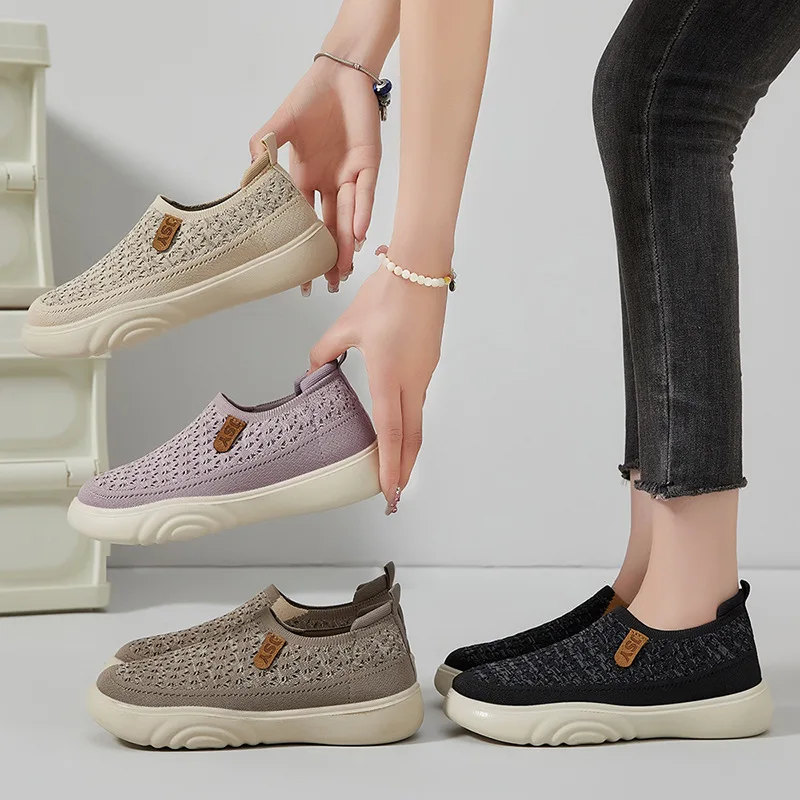 Women's Casual Shoes Breathable Mesh Lace Up Sneakers Lightweight Walking Shoes Comfortable Slip on All Season zapatos de mujer
Women's Casual Shoes Breathable Mesh Lace Up Sneakers Lightweight Walking Shoes Comfortable Slip on All Season zapatos de mujer