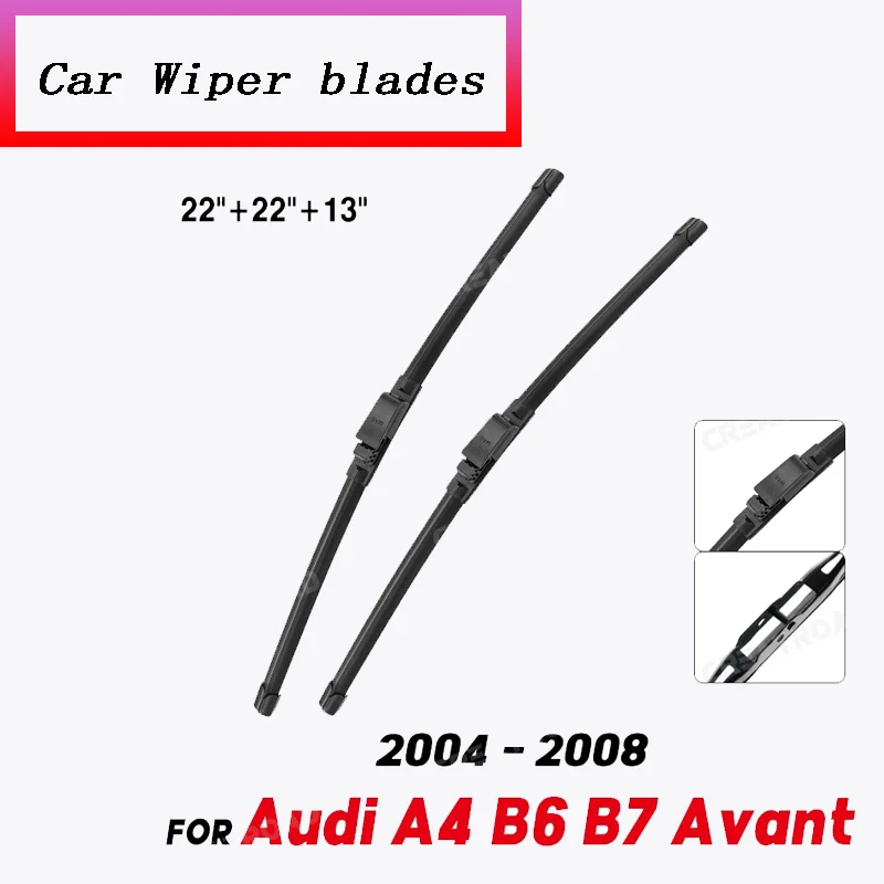 Wiper LHD Front & Rear Wiper Blades Set For Audi A4 B6 B7 Avant 2004 - 2008 Windshield Windscreen Window 22'+22'+13'
Wiper LHD Front & Rear Wiper Blades Set For Audi A4 B6 B7 Avant 2004 - 2008 Windshield Windscreen Window 22'+22'+13'