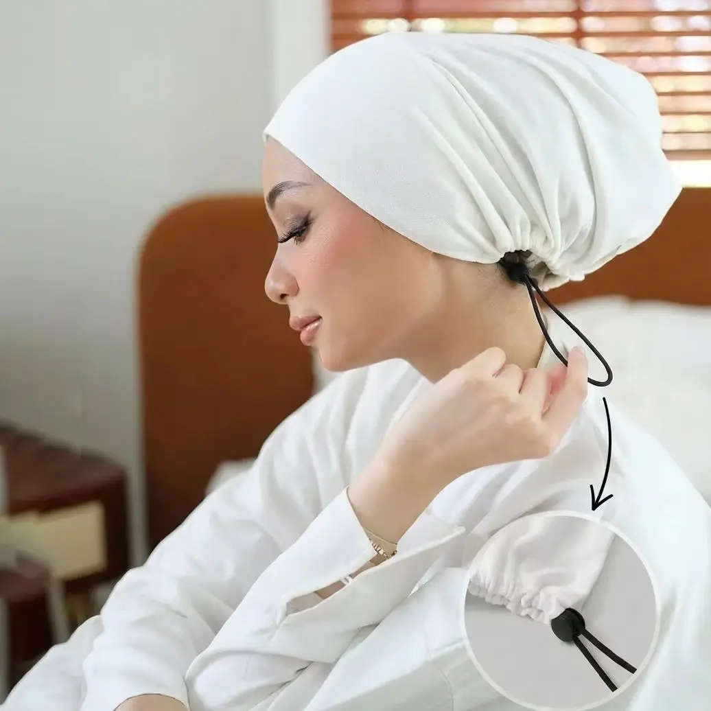 Новые мусульманские внутренние шапки на шнурке, мгновенный хиджаб, однотонный регулируемый эластичный нижний колпачок, модальный хиджаб, мусульманский капот, нижний шарф для женщин
Новые мусульманские внутренние шапки на шнурке, мгновенный хиджаб, однотонный регулируемый эластичный нижний колпачок, модальный хиджаб, мусульманский капот, нижний шарф для женщин