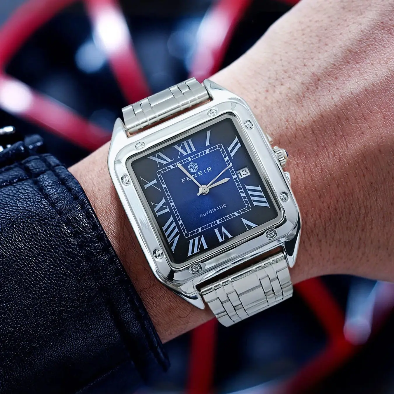 Лучшие роскошные квадратные мужские часы Santos High-End, ремешок из нержавеющей стали, с дисплеем календаря, серия Tank в европейском и американском стиле, модные деловые повседневные стильные красивые модные мужские часы Social Guy, лучший подарок на Де
Лучшие роскошные квадратные мужские часы Santos High-End, ремешок из нержавеющей стали, с дисплеем календаря, серия Tank в европейском и американском стиле, модные деловые повседневные стильные красивые модные мужские часы Social Guy, лучший подарок на Де