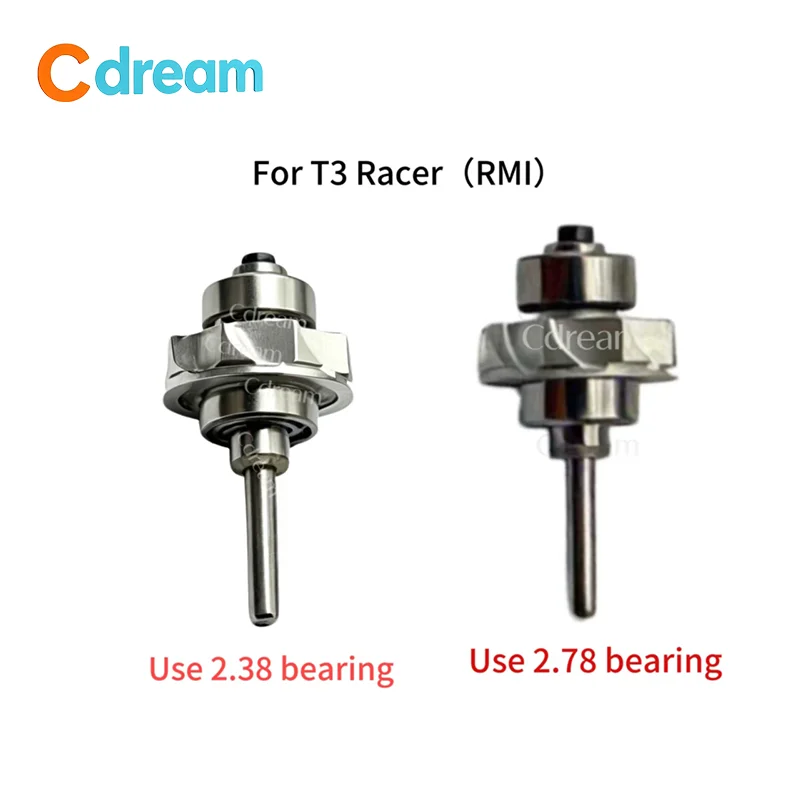 Rotor / Head for Sirona T3 Racer (RMI) Handpiece using 2.38/2.78 ceramic bearing
Rotor / Head for Sirona T3 Racer (RMI) Handpiece using 2.38/2.78 ceramic bearing