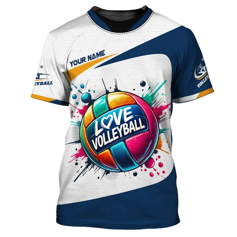 Men's T Shirt Outdoor Volleyball Sports Uniform Personalization Name Print T-Shirts Casual O-neck Short Sleeve Tops Unisex Tees
Men's T Shirt Outdoor Volleyball Sports Uniform Personalization Name Print T-Shirts Casual O-neck Short Sleeve Tops Unisex Tees