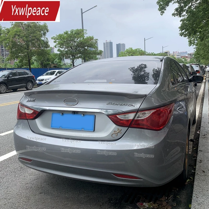 Для Hyundai Sonata 8-й спойлер 2011 2012 2013 ABS Материал Неокрашенный задний спойлер для багажника автомобильные аксессуары
Для Hyundai Sonata 8-й спойлер 2011 2012 2013 ABS Материал Неокрашенный задний спойлер для багажника автомобильные аксессуары