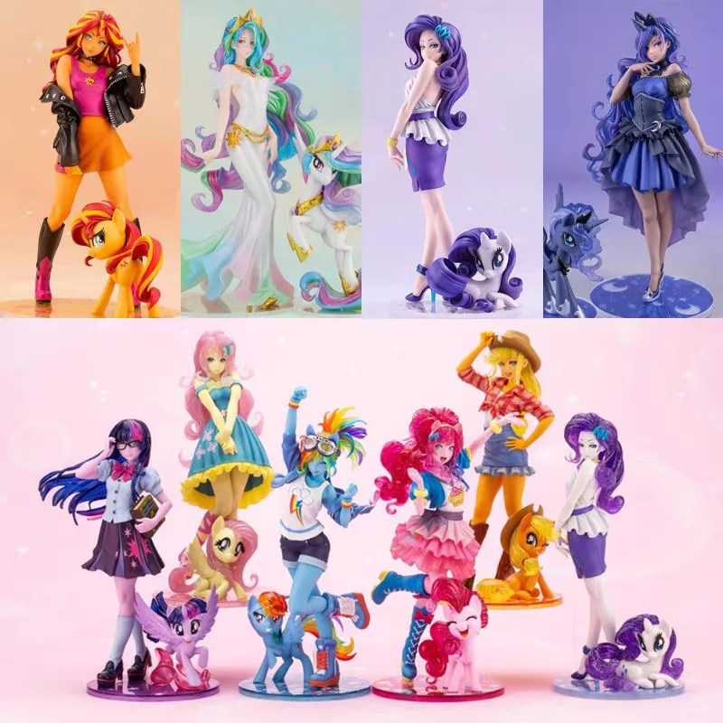 My Little Pony 24cm PVC Action Figure , Kawaii Anime Statur collection, Applejack Twilight Sparkle Pinkie Pie Doll Toy Gift
My Little Pony 24cm PVC Action Figure , Kawaii Anime Statur collection, Applejack Twilight Sparkle Pinkie Pie Doll Toy Gift
