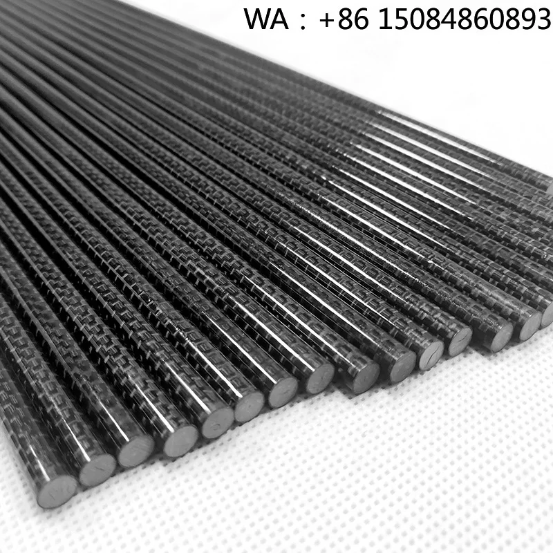 3K Textured Wrapped Solid Carbon Fiber Rod Custom Outer Diameter High Strength Industrial Support Stick CNC Process Available
3K Textured Wrapped Solid Carbon Fiber Rod Custom Outer Diameter High Strength Industrial Support Stick CNC Process Available