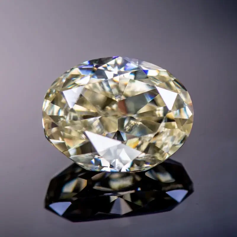 Moissanite Stone Oval Cut Primary Color Brilliant Yellow Lab Grown Gemstone for Diy Charms Jewelry Making with GRA Certificate
Moissanite Stone Oval Cut Primary Color Brilliant Yellow Lab Grown Gemstone for Diy Charms Jewelry Making with GRA Certificate