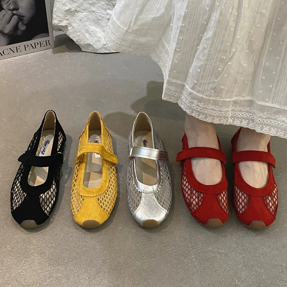Women's Mary Jane Flats Summer Mesh Walking Shoes Slip On Casual Comfortable Sneakers Lightweight Breathable Soft Loafers
Women's Mary Jane Flats Summer Mesh Walking Shoes Slip On Casual Comfortable Sneakers Lightweight Breathable Soft Loafers 