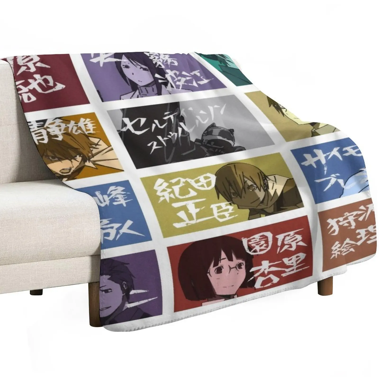 Durarara Characters Throw Blanket Cute Plaid Thin Multi-Purpose for winter Blankets
Durarara Characters Throw Blanket Cute Plaid Thin Multi-Purpose for winter Blankets