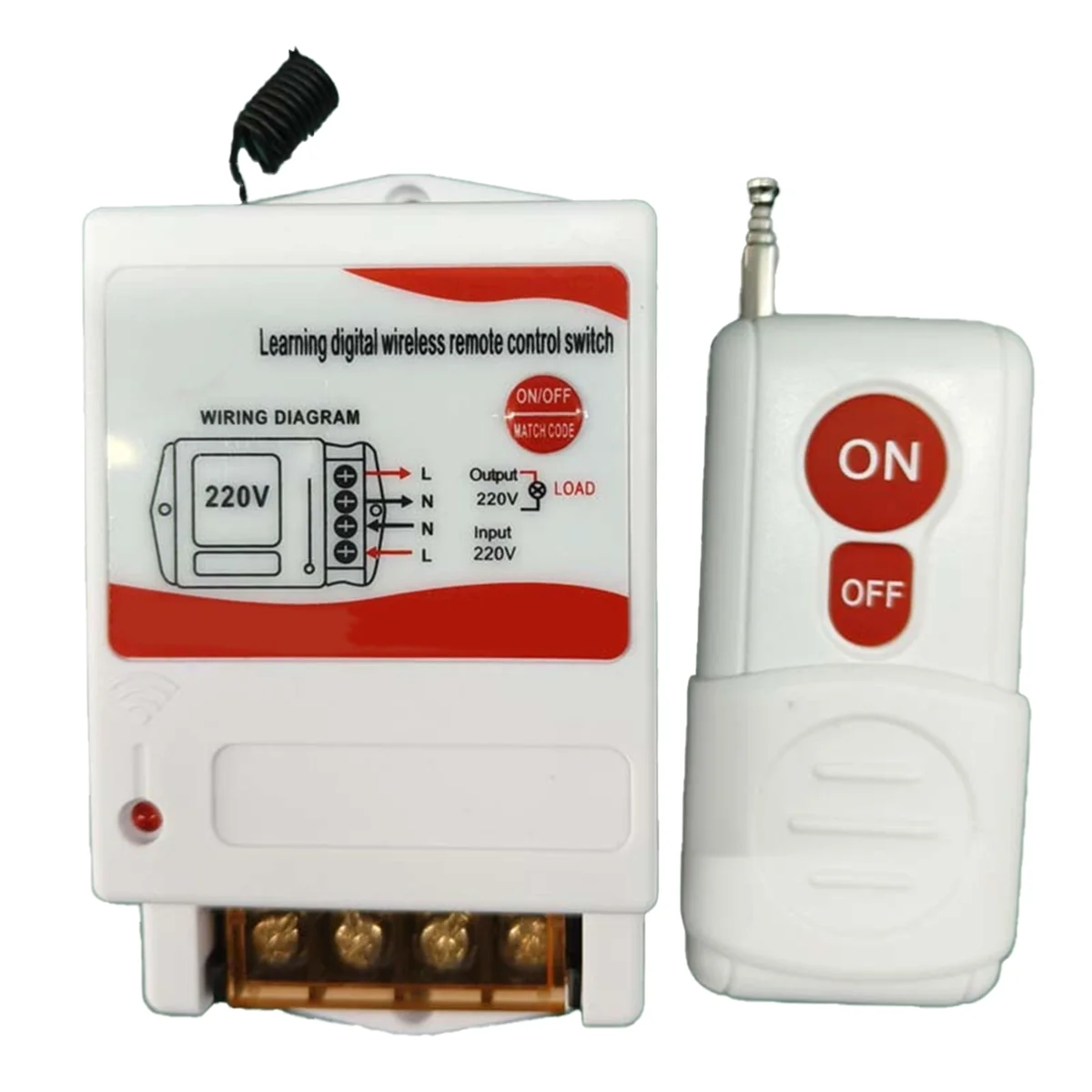 A79G 220V High Power Water Pump with Remote Control Industrial & Household Use 500m Range for Motor & Lighting Control
A79G 220V High Power Water Pump with Remote Control Industrial & Household Use 500m Range for Motor & Lighting Control