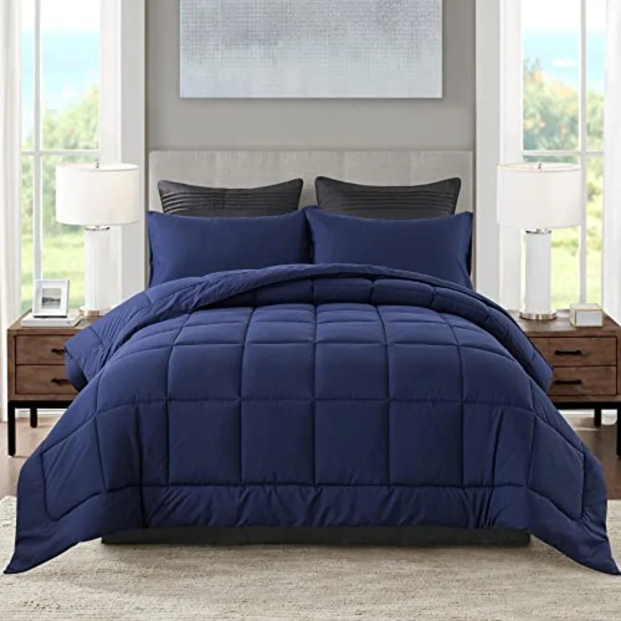 Comforter Set -All Season Bedding Comforters Sets with 2 Pillow Cases -3 Pieces Bedding Sets -Down Alternative Comforter Set fo
Comforter Set -All Season Bedding Comforters Sets with 2 Pillow Cases -3 Pieces Bedding Sets -Down Alternative Comforter Set fo