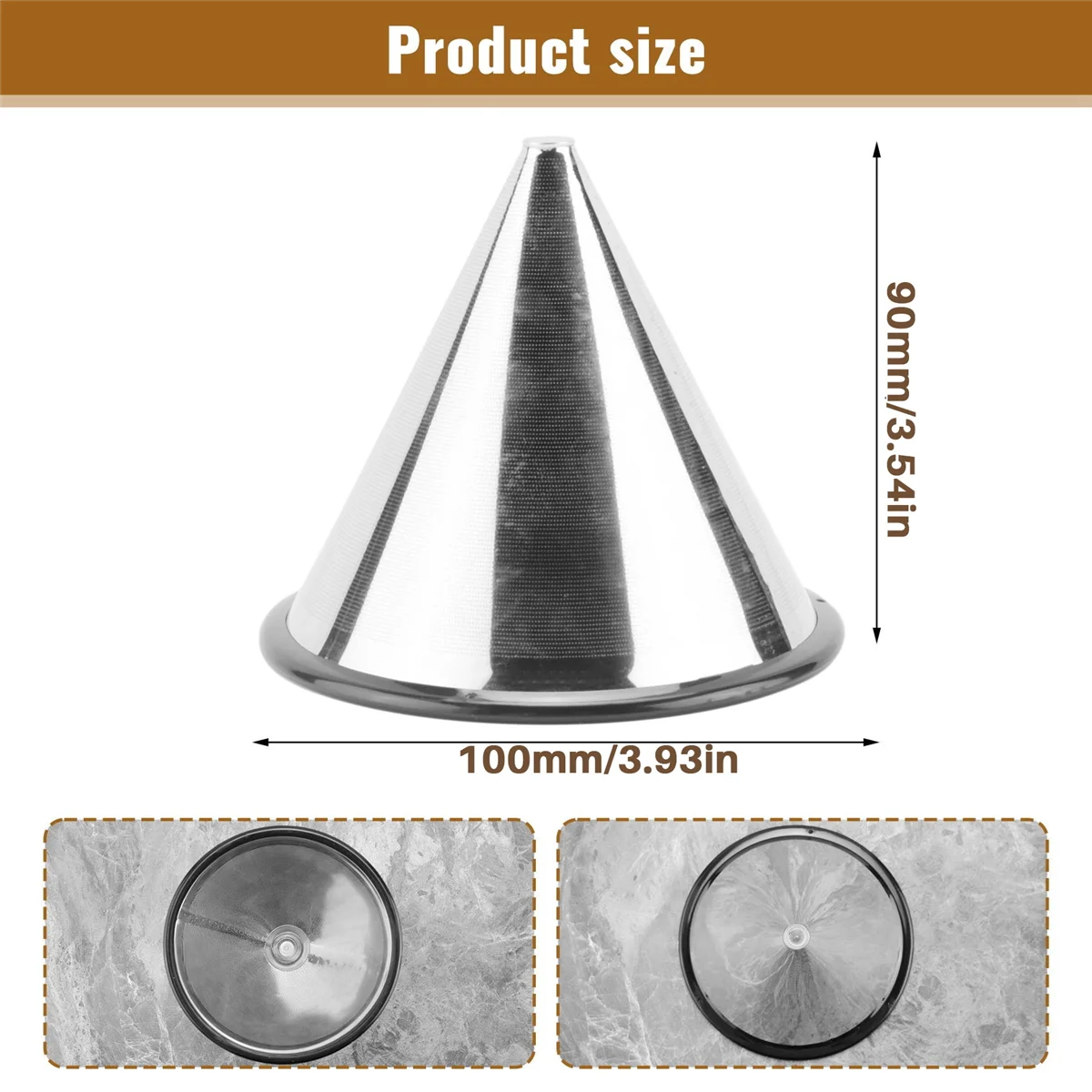 M04K Permanent Coffee Filter Coffee Filter Permanent Filter Gold Filter Metal Strainer Stainless Steel
M04K Permanent Coffee Filter Coffee Filter Permanent Filter Gold Filter Metal Strainer Stainless Steel