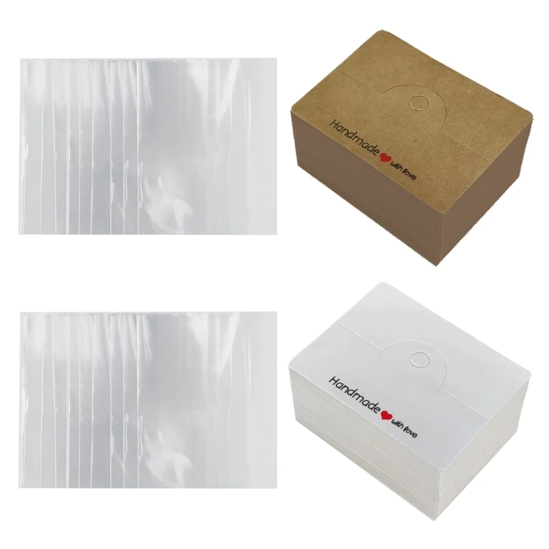 100pcs Kraft Paper Cards 8x6cm Foldable Hang Card Head for Jewelry Bracelet Necklace Packaging Display Cardboard DIY
100pcs Kraft Paper Cards 8x6cm Foldable Hang Card Head for Jewelry Bracelet Necklace Packaging Display Cardboard DIY