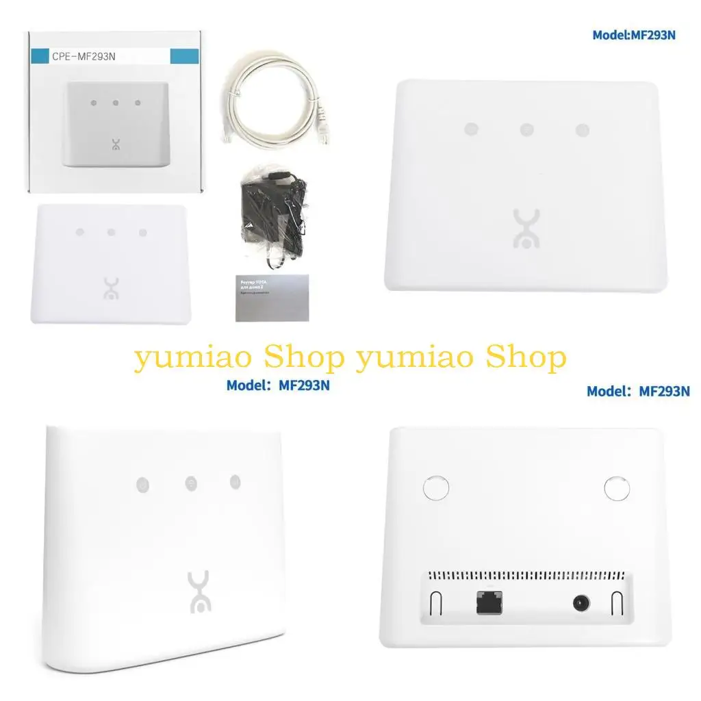 587B WiFi Router 4G CAT4 Router US/EU-Plug with Card Slot RJ45 for 32 Users
587B WiFi Router 4G CAT4 Router US/EU-Plug with Card Slot RJ45 for 32 Users