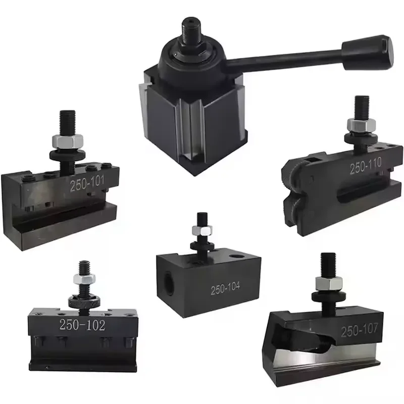 Lathe Quick Change Tool Holder 250-100 American Fast Tool Holder Small Lathe Quick Change Boring Turning Tool Holder
Lathe Quick Change Tool Holder 250-100 American Fast Tool Holder Small Lathe Quick Change Boring Turning Tool Holder