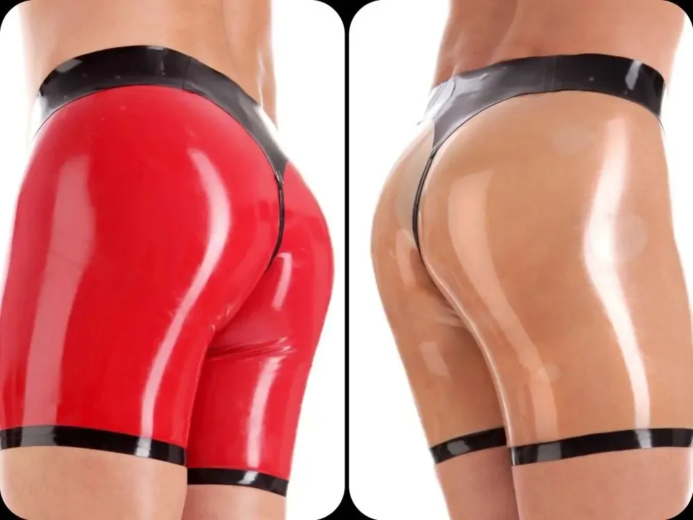 Men's Latex Flat Corner Shorts, Zipper Front Tight Underwear, Rubber Cosplay Briefs 0.4MM S-XXL
Men's Latex Flat Corner Shorts, Zipper Front Tight Underwear, Rubber Cosplay Briefs 0.4MM S-XXL
