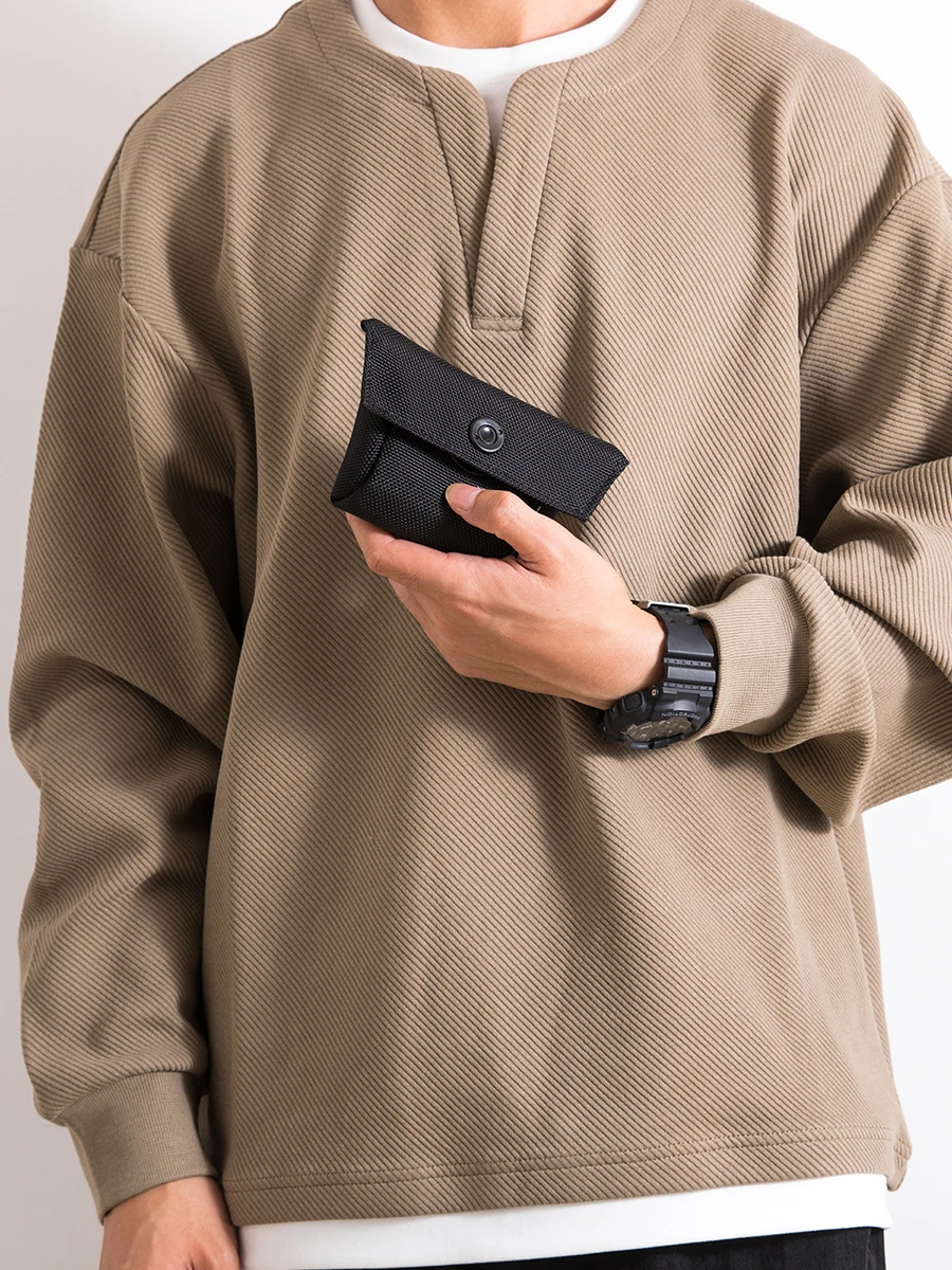 Casual Men's Key Bag Multi-Functional Leisure Earphone Bag Workwear Sle Coin Card Holder Simple Japanese Sle Canvas Bag
Casual Men's Key Bag Multi-Functional Leisure Earphone Bag Workwear Sle Coin Card Holder Simple Japanese Sle Canvas Bag