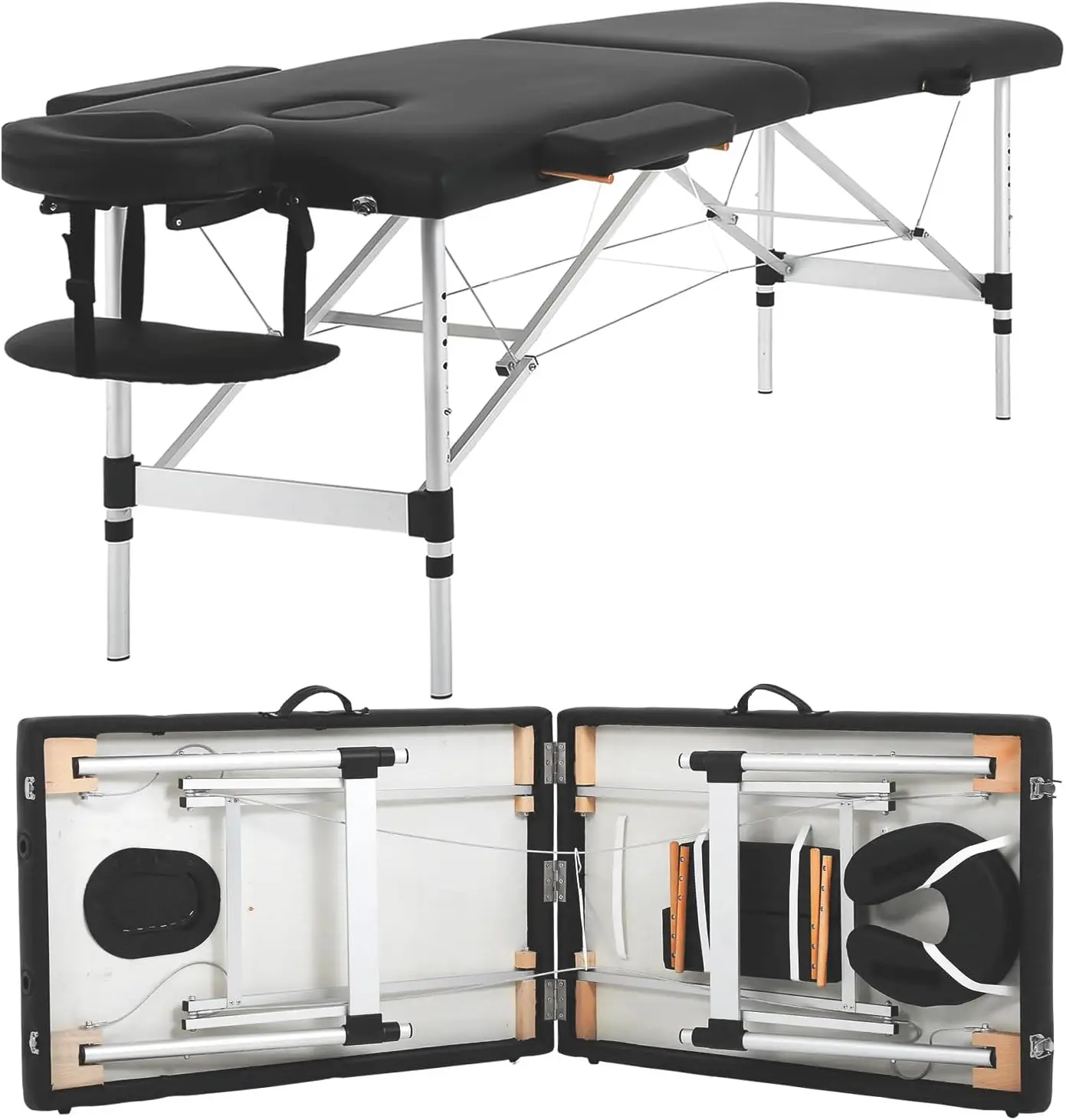 Aluminium Massage Bed Portable Massage Table 24 inch Wide Lash Bed 2 Folding Height Adjustable Spa
Aluminium Massage Bed Portable Massage Table 24 inch Wide Lash Bed 2 Folding Height Adjustable Spa