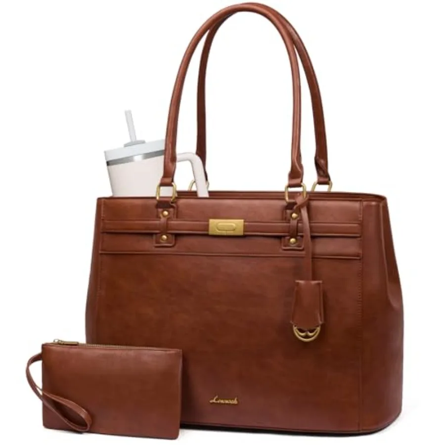 Laptop Tote Bag for Women, 17.3 Inch Waterproof Leather Work Computer Bag, Business Office Briefcase Shoulder Handbag Purse Gif
Laptop Tote Bag for Women, 17.3 Inch Waterproof Leather Work Computer Bag, Business Office Briefcase Shoulder Handbag Purse Gif