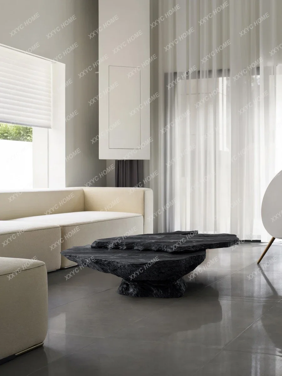 Журнальный столик из цельного дерева ваби, песчаный ветер, угольный черный чайный столик, офисный чайный столик неправильной формы
Журнальный столик из цельного дерева ваби, песчаный ветер, угольный черный чайный столик, офисный чайный столик неправильной формы