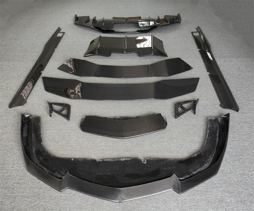 DC Style Carbon Fiber Front Lip Rear Diffuser Spoiler Side Skirt Body Kit for Lamborghini Aventador LP700 LP720 LP750
DC Style Carbon Fiber Front Lip Rear Diffuser Spoiler Side Skirt Body Kit for Lamborghini Aventador LP700 LP720 LP750