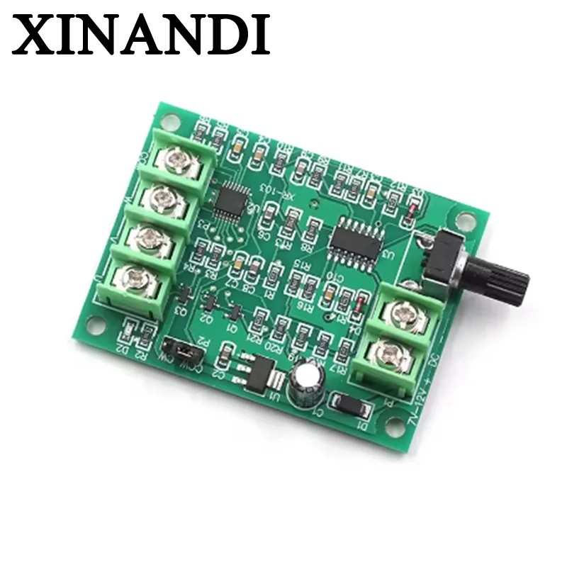 7V 12V Brushless DC Motor Driver Controller Board with Reverse Voltage Over Current Protection for Hard Drive Motor 3/4 Wire
7V 12V Brushless DC Motor Driver Controller Board with Reverse Voltage Over Current Protection for Hard Drive Motor 3/4 Wire