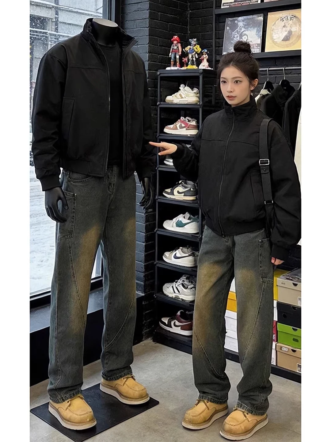 Waed Vintage Straight Leg Men's Jeans Knife Wide Leg Workwear Pants American Retro Bell Bot Spring Autumn Youth
Waed Vintage Straight Leg Men's Jeans Knife Wide Leg Workwear Pants American Retro Bell Bot Spring Autumn Youth