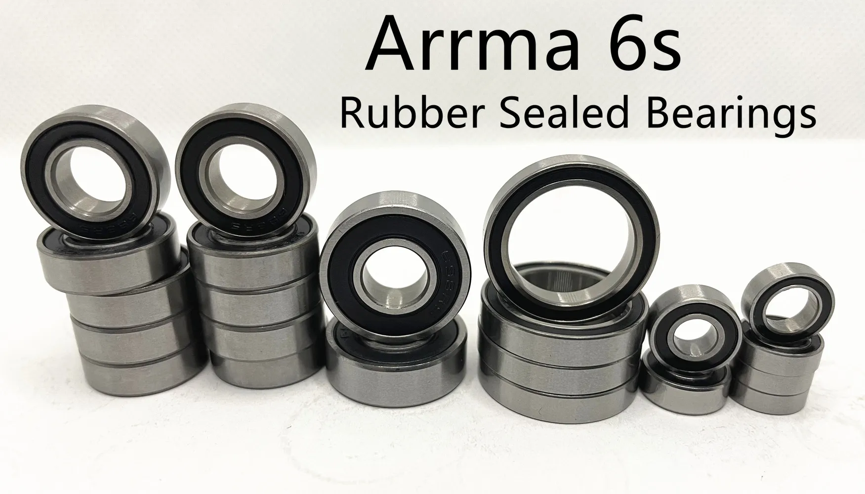 Bearings For Arrma 6s Series - Typhon, Kraton, Outcast, Fireteam, Notorious & Senton Bearings 22PCS
Bearings For Arrma 6s Series - Typhon, Kraton, Outcast, Fireteam, Notorious & Senton Bearings 22PCS