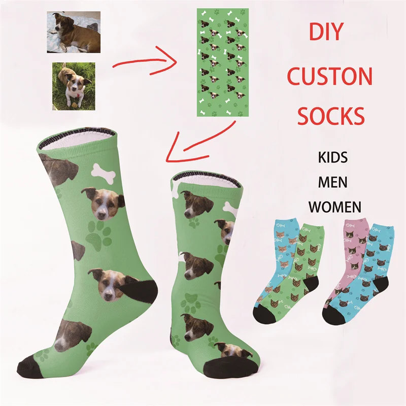 Summer Women Socks Funny Mens Pets Custom DIY Logo Dress Unisex 3D Print Customized Photo Printing Crew Cat Dog Socks
Summer Women Socks Funny Mens Pets Custom DIY Logo Dress Unisex 3D Print Customized Photo Printing Crew Cat Dog Socks