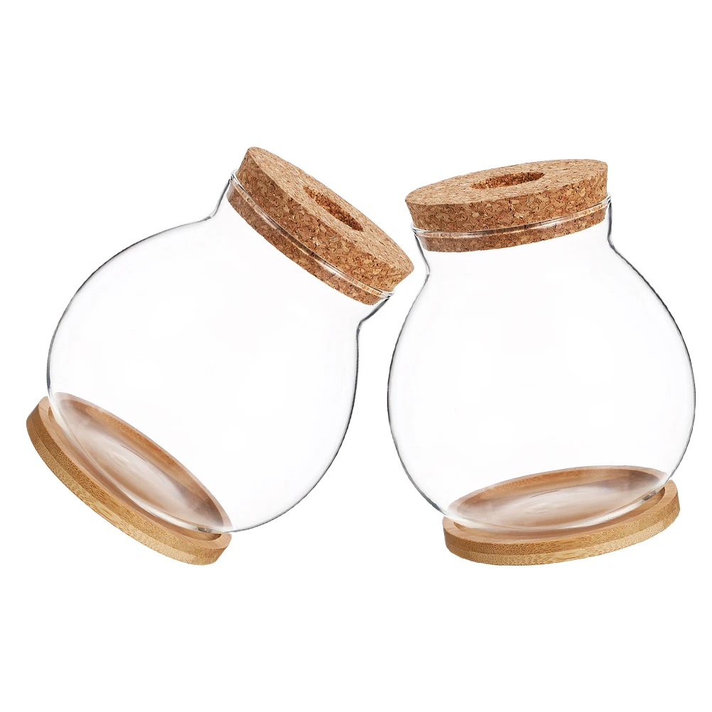 2Sets Hydroponic Glass Vase Transparent Flower Plant Container for Indoor Plants Decor with Bamboo Mat Desktop Terrarium Jar
2Sets Hydroponic Glass Vase Transparent Flower Plant Container for Indoor Plants Decor with Bamboo Mat Desktop Terrarium Jar