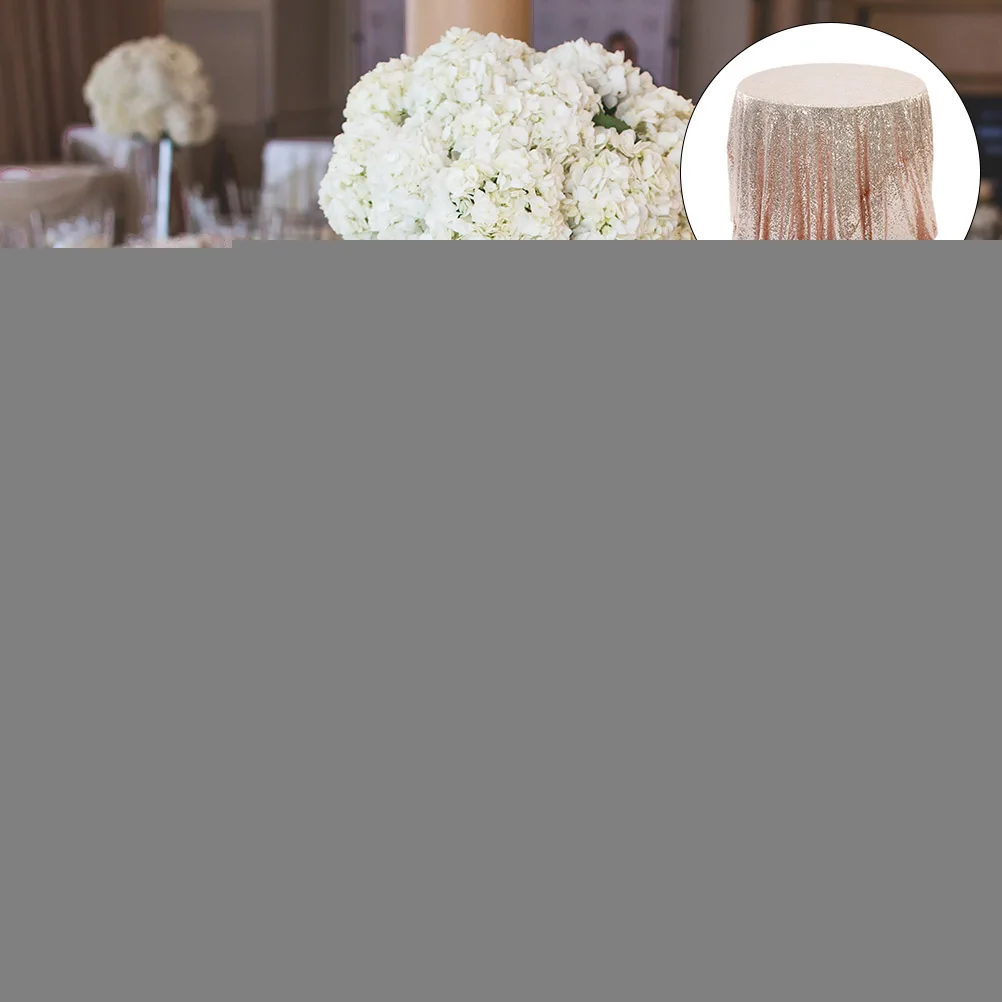 Embroidered Tablecloth Sequin Rose Gold Pink Wedding Banquet Protective Stain Resistant Scratch Proof Lightweight
Embroidered Tablecloth Sequin Rose Gold Pink Wedding Banquet Protective Stain Resistant Scratch Proof Lightweight