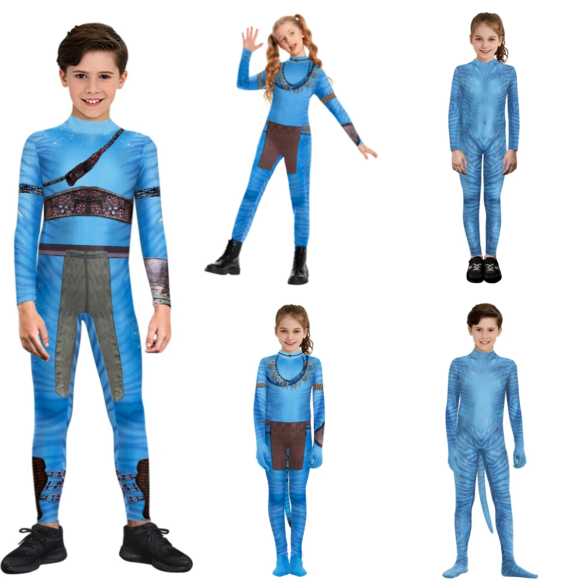 Halloween Avatar Cosplay Costume For Kids Party Disguise Suit Print Jumpsuit Girls Movie Zentai Bodysuits Boys Carnival Outfits
Halloween Avatar Cosplay Costume For Kids Party Disguise Suit Print Jumpsuit Girls Movie Zentai Bodysuits Boys Carnival Outfits