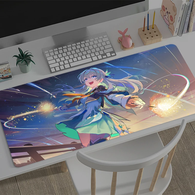 Gaming Mouse Pad Honkai: Star Rail Firefly Office Carpet Mouse Mats Gamer Desk Accessories Computer Table Pads PC Anime Mousepad
Gaming Mouse Pad Honkai: Star Rail Firefly Office Carpet Mouse Mats Gamer Desk Accessories Computer Table Pads PC Anime Mousepad