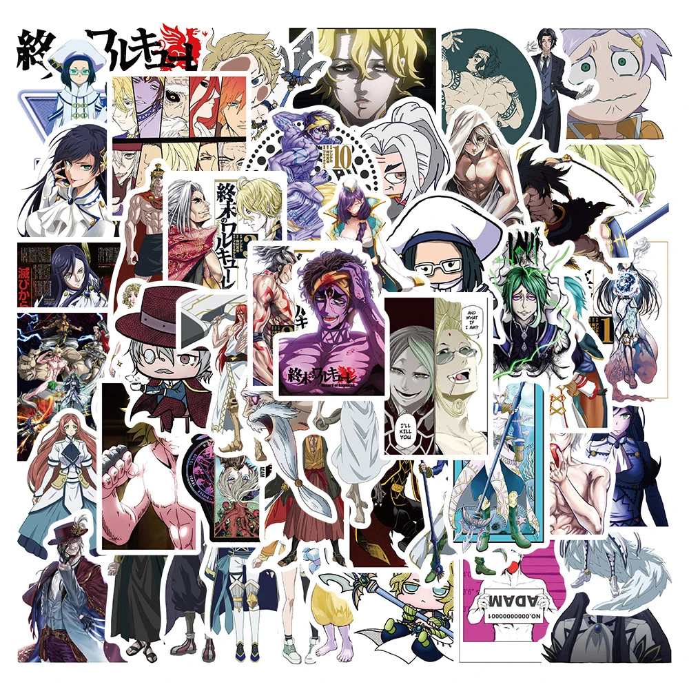 10/30/50pcs Record of Ragnarok Anime Stickers Cool Brunhild Adam Cartoon Decals Notebook Phone Case Laptop Classic Manga Sticker
10/30/50pcs Record of Ragnarok Anime Stickers Cool Brunhild Adam Cartoon Decals Notebook Phone Case Laptop Classic Manga Sticker