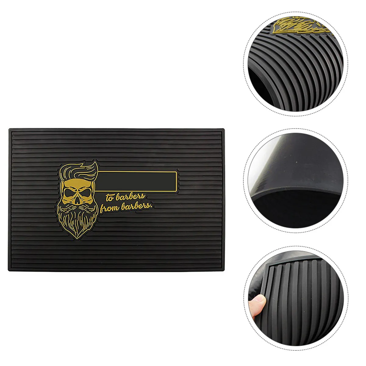 PVC Soft Material Haircut Tools Storage Mat Non skid Large Space Easy Find Items Home Hair Salon Barber Shop Scissors Blade
PVC Soft Material Haircut Tools Storage Mat Non skid Large Space Easy Find Items Home Hair Salon Barber Shop Scissors Blade